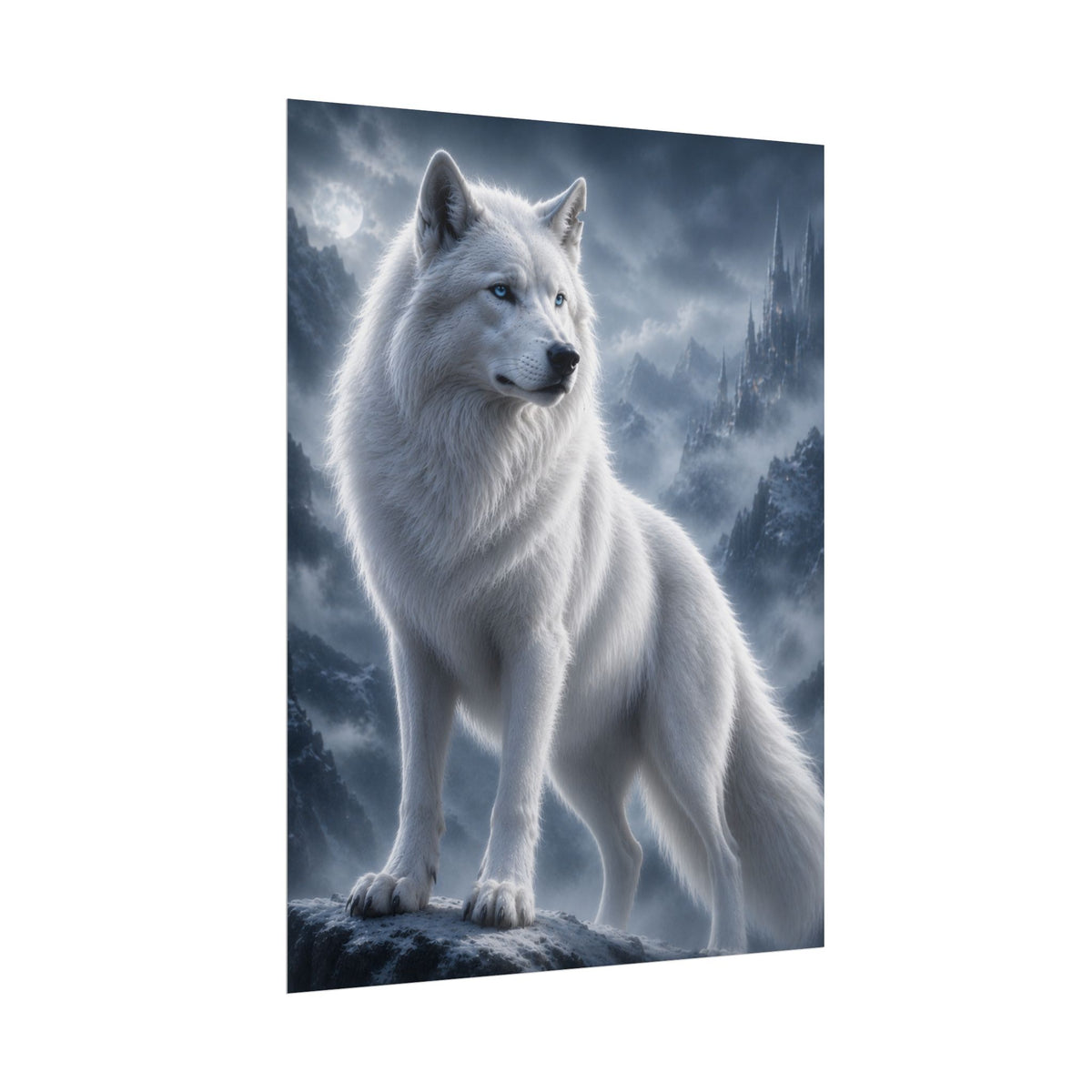 Tharok - The White Wolf - Poster