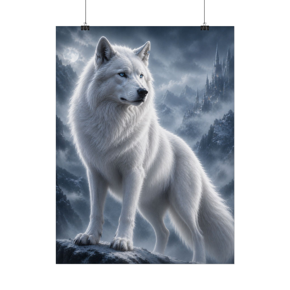 Tharok - The White Wolf - Poster