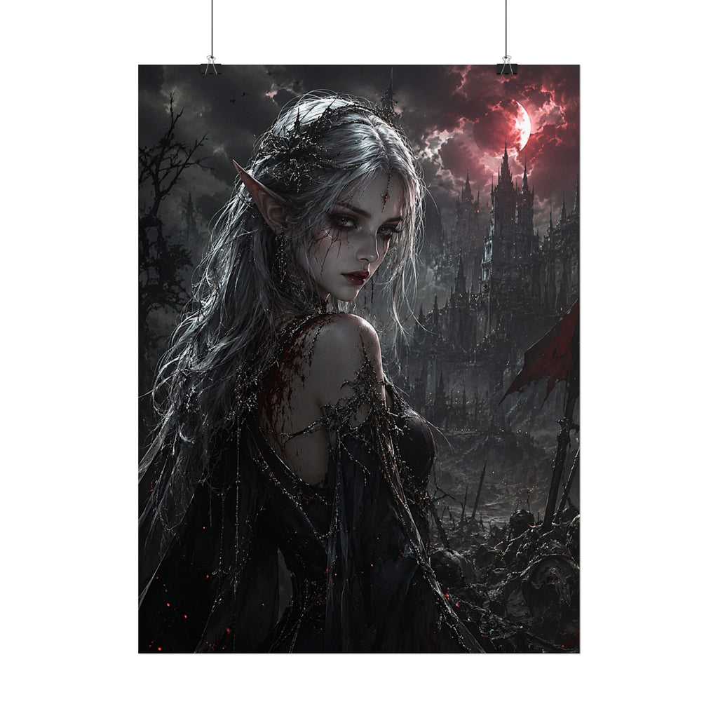 Lyrielle - The Blood Elf - Poster